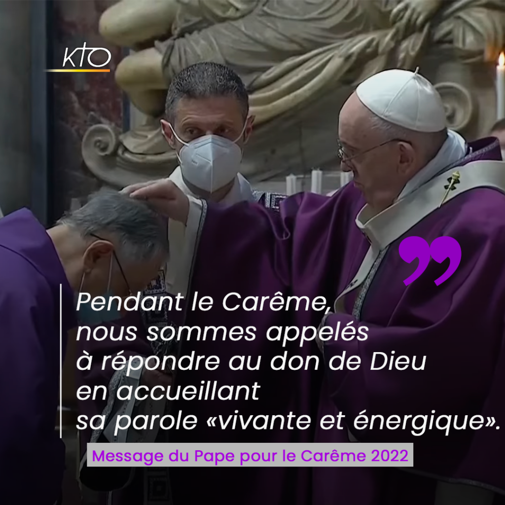 Message du pape