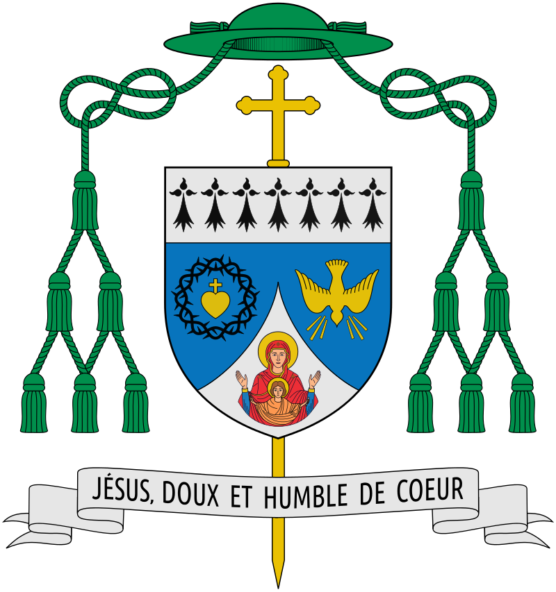 Blason de Mgr Le Saux