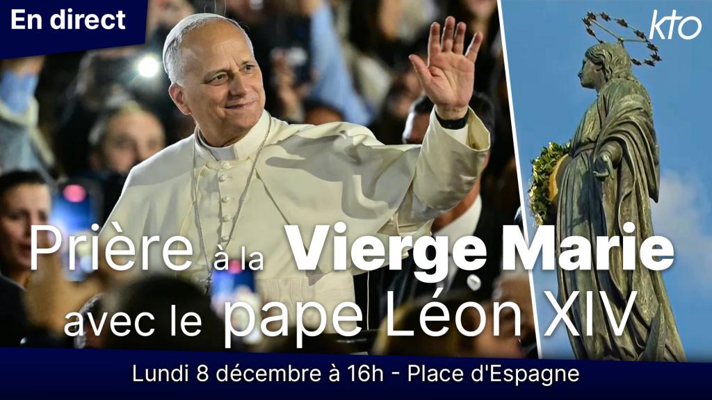 Prière à la Vierge Marie avec le pape Léon XIV à Rome | 8 décembre 2025