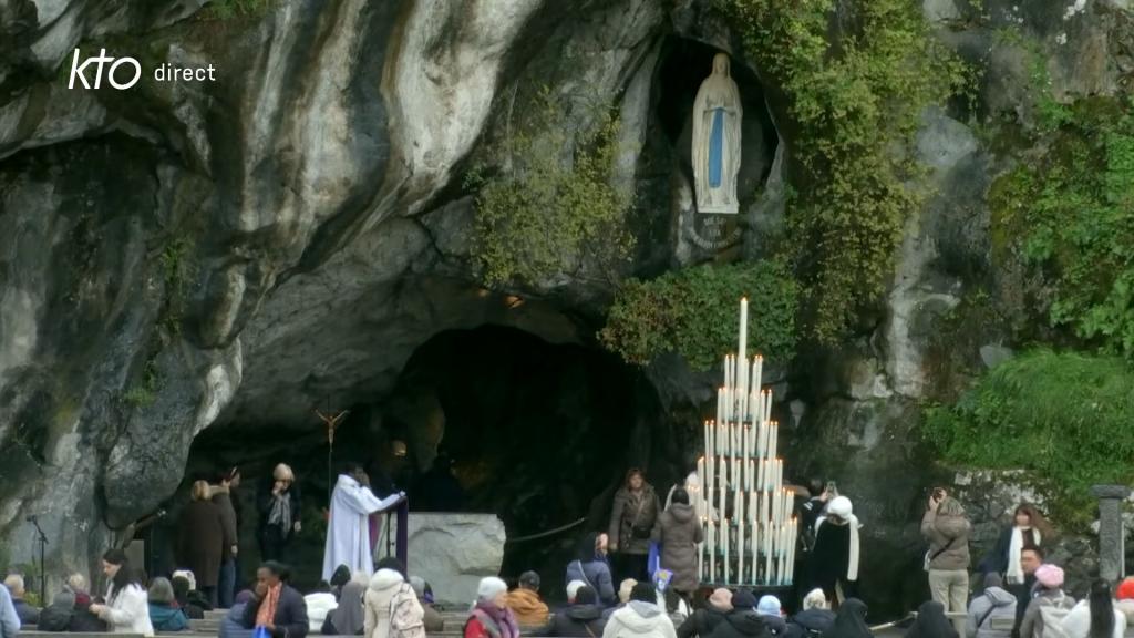 Chapelet du 5 décembre 2025 à Lourdes
