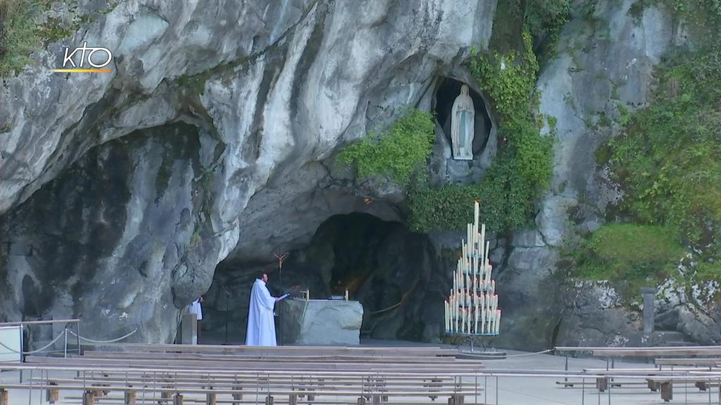 Chapelet du 25 octobre 2020 à Lourdes